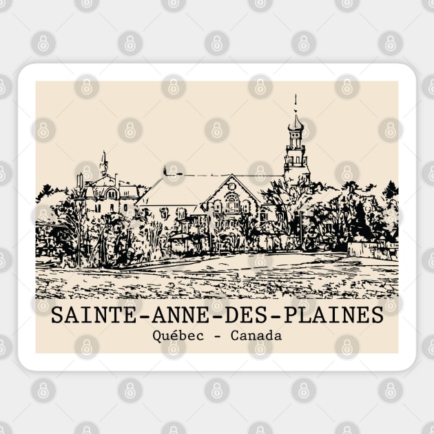 Sainte-Anne-des-Plaines - Québec Magnet by Lakeric